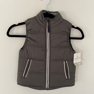 Carter’s Grey Puffy Vest